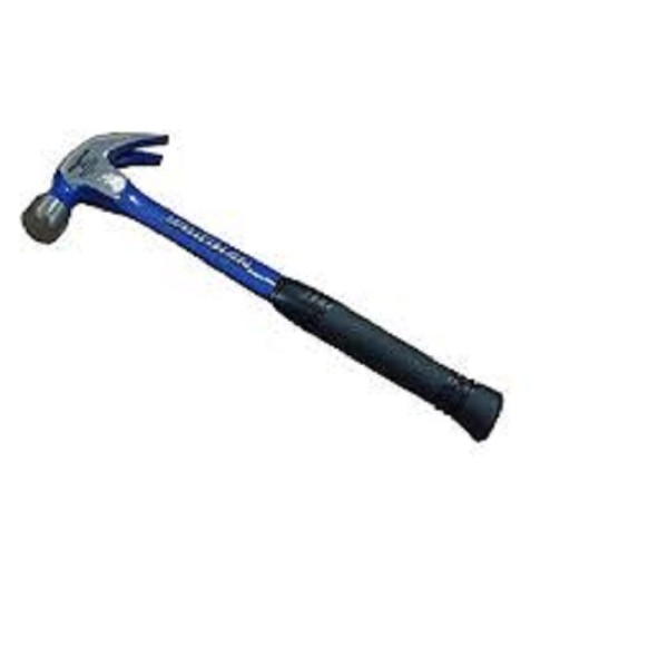 VAUGHAN ALL STEEL CLAW HAMMER C/W PUNCH