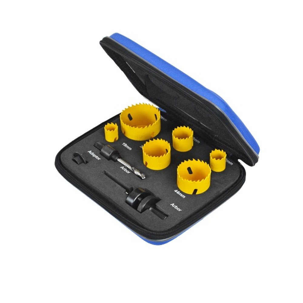 FAITHFULL HOLESAW KIT 9PC