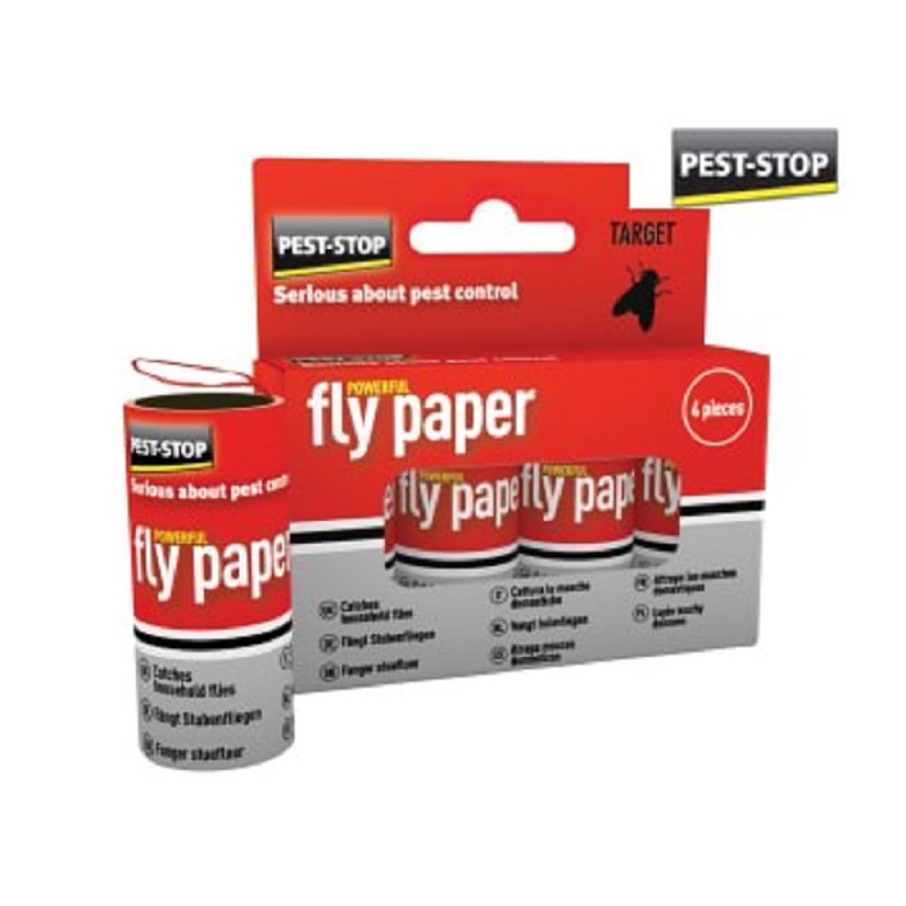 PEST-STOP FLY PAPERS