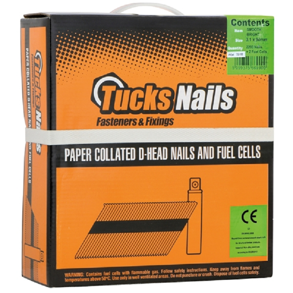 TUCKS NAIL FUEL PACK 3.1 X 90MM