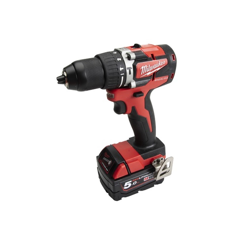 MILWAUKEE 18V BRUSHLESS COMBI DRILL 1 X 5AH