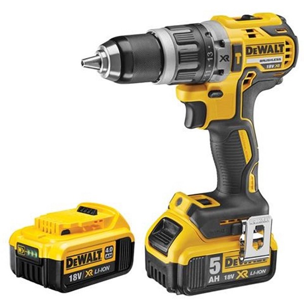 DEWALT 18V 2 SPEED COMBI DRILL WITH  2 BATTERYS