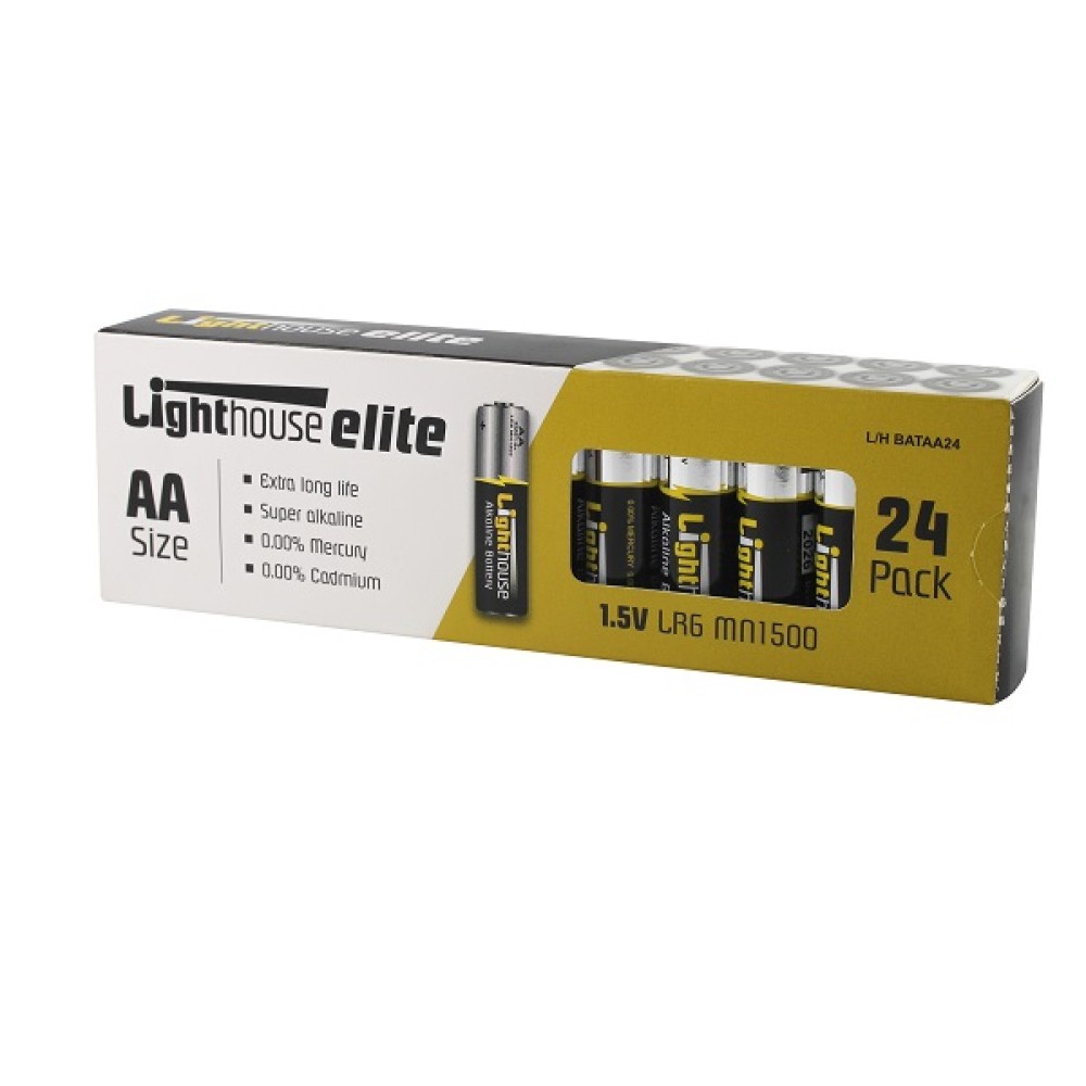 LIGHTHOUSE 24 X AA BATTERIES