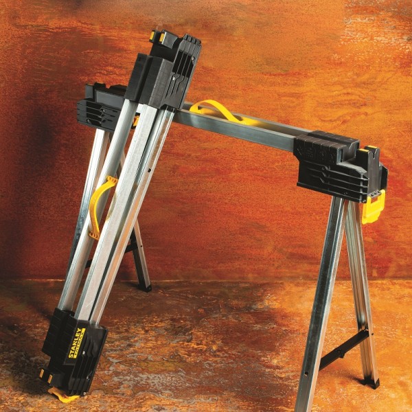 STANLEY FATMAX METAL SAWHORSE/TRESTLE TWIN PACK