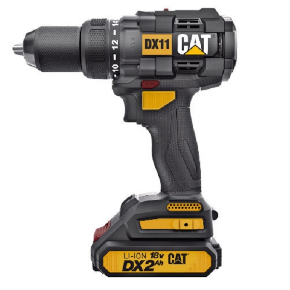 CAT 18V 65NM BRUSHLESS DRILL DRIVER 2 X 2.0AH