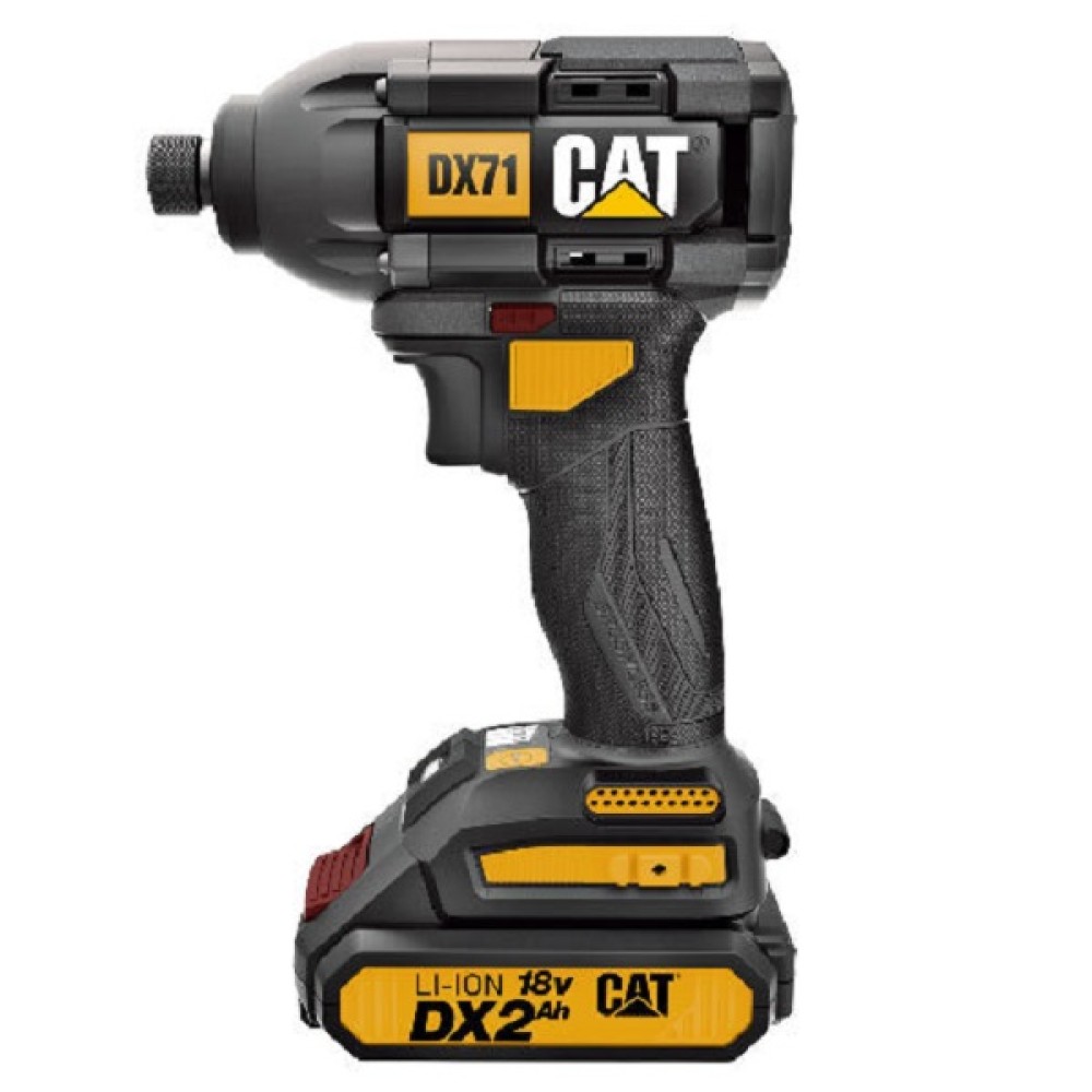 CAT 18V BRUSHLESS IMPACT DRIVER 2 X 2.0AH