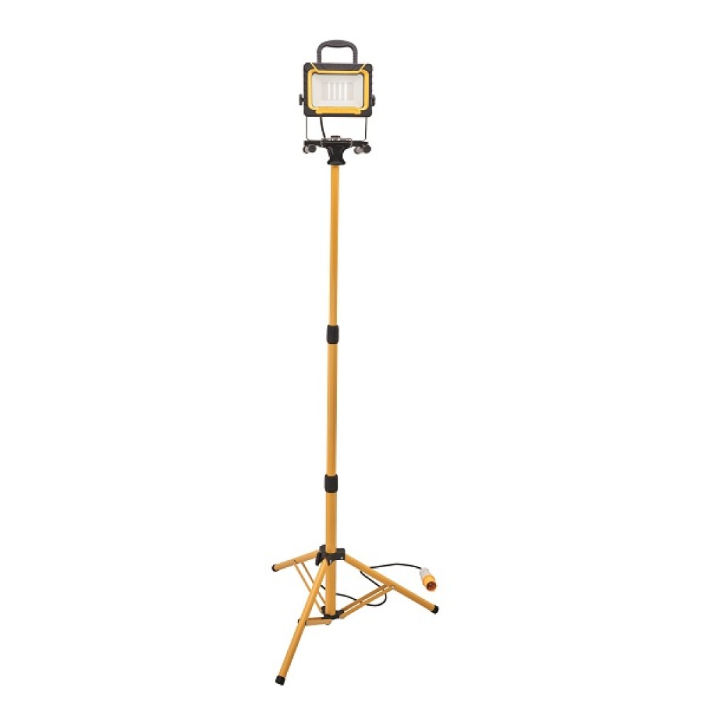 FAITHFULL 45W SAFETY SITELIGHT TRIPOD (110V)