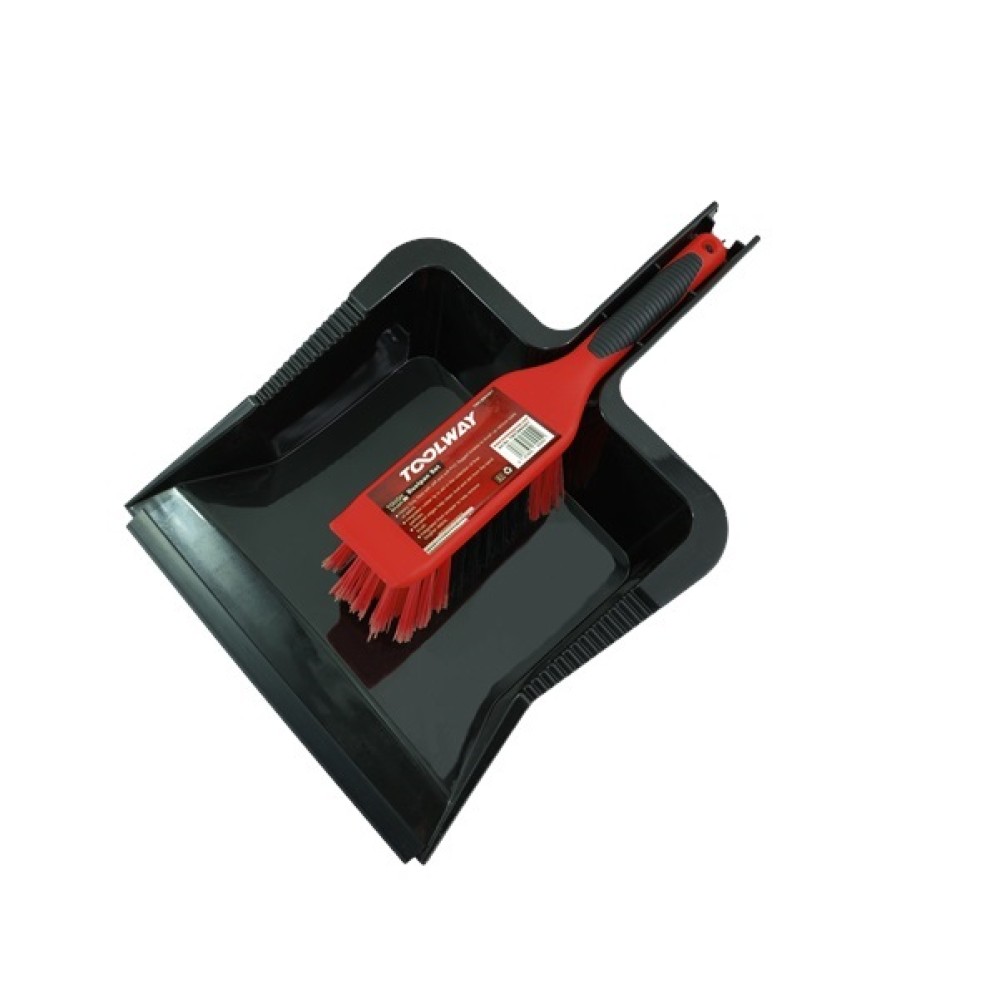 Toolway Tough Brush Dustpan Set