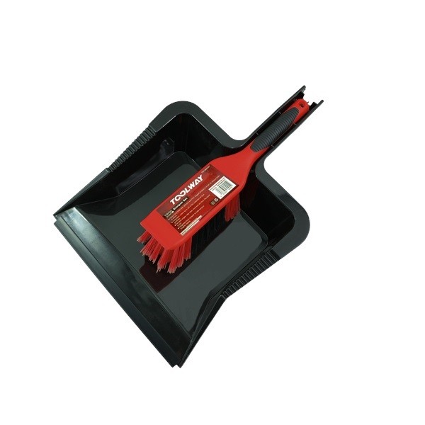 Toolway Tough Brush Dustpan Set