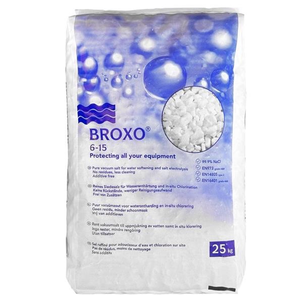 25KG BROXO 6/15 CUBE SALT BAG