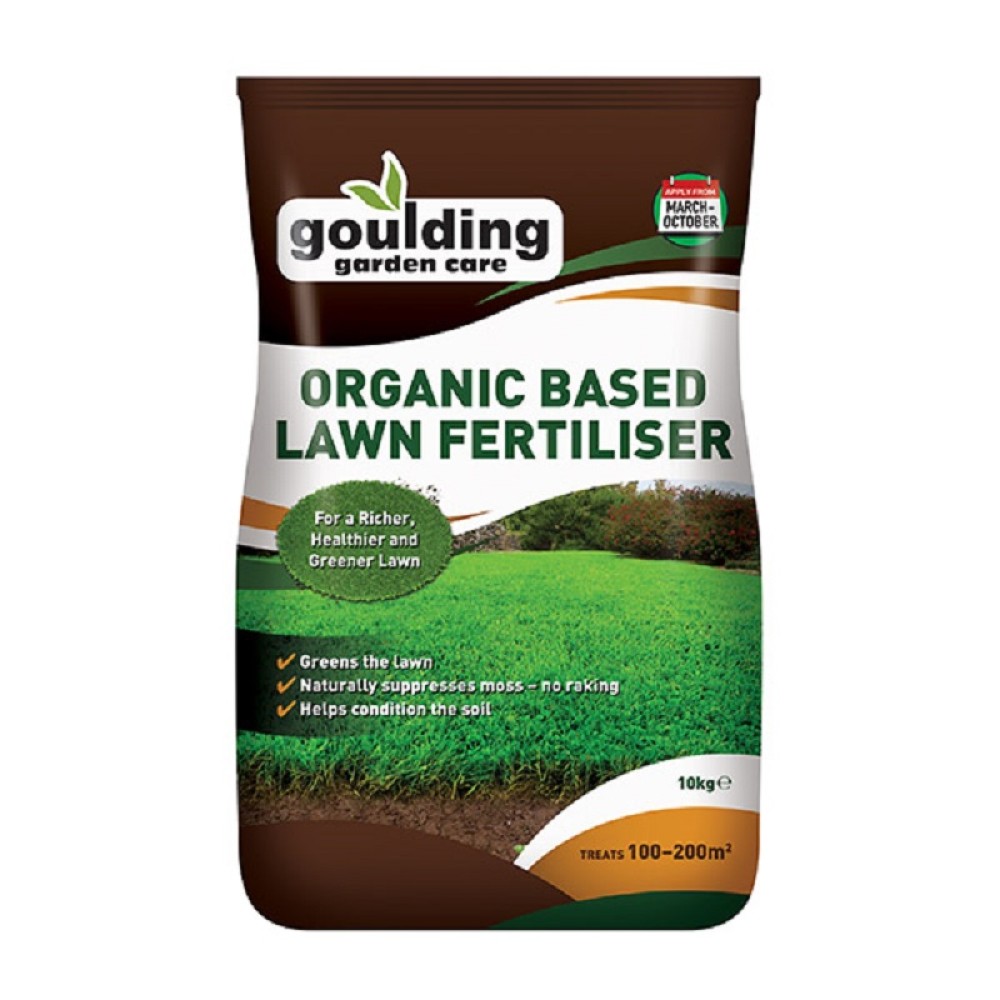 GOULDINGS ORGANIC BASE LAWN FERTILIZER