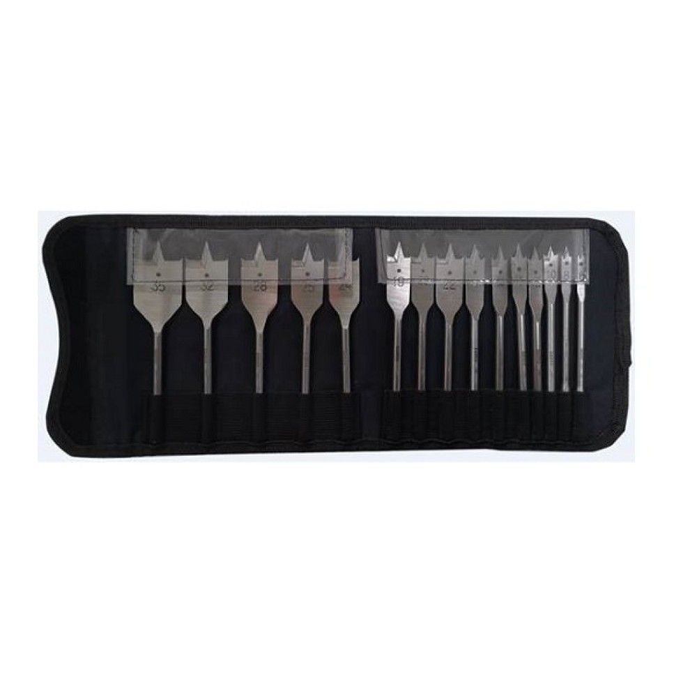 15 Piece Flat Bit Set