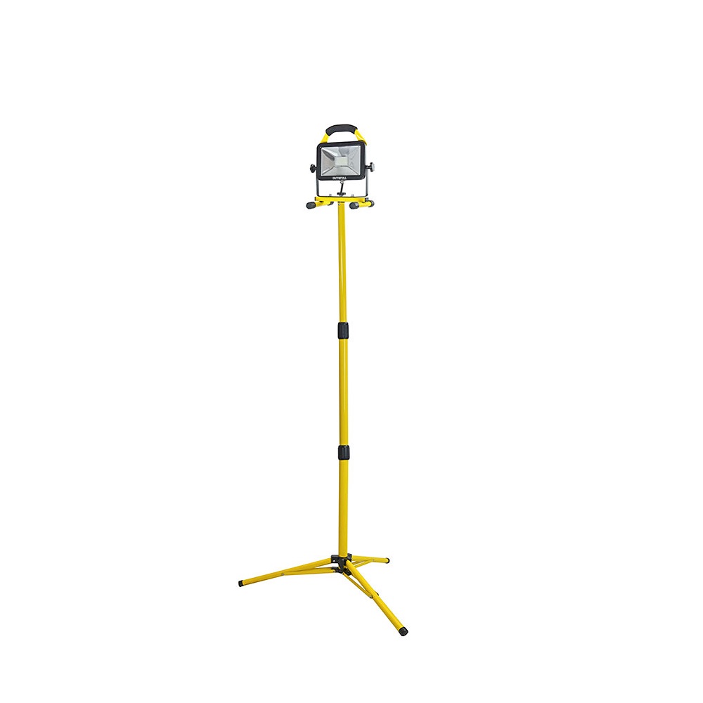 FAITHFULL 20W 110V SITE LIGHT 2000 LUM TRIPOD