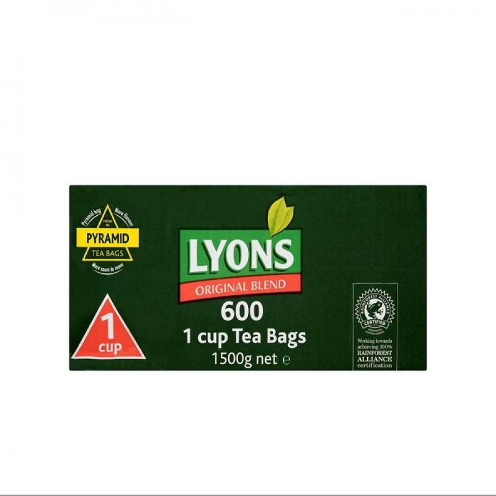 LYONS ORIGINAL  TEA BAGS (600)