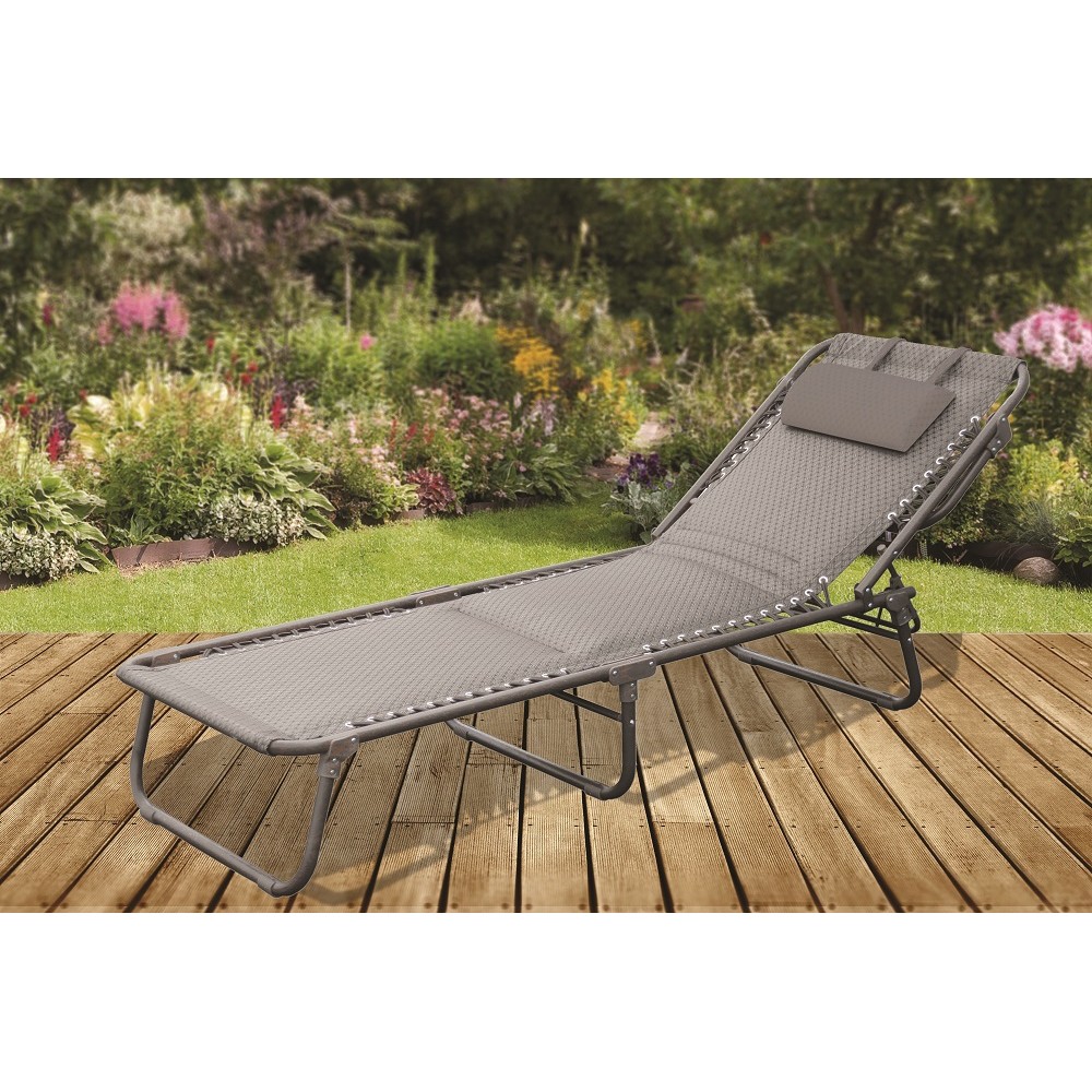 DELUXE PADDED SUN LOUNGER