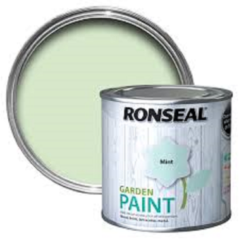 250ML RONSEAL GARDEN PAINT MINT