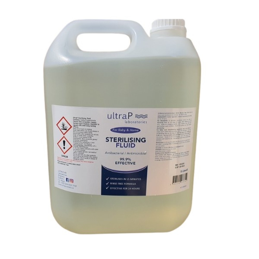 ULTRA P STERILISING LIQUID - 5lt