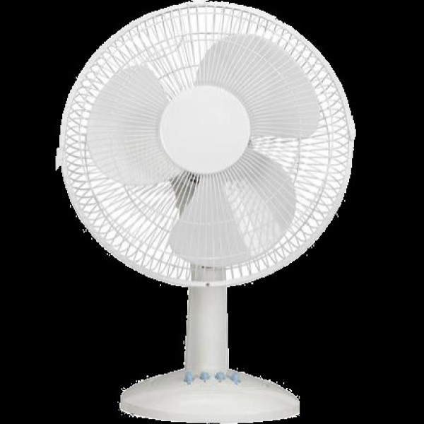 12" OSCILLATING DESK FAN