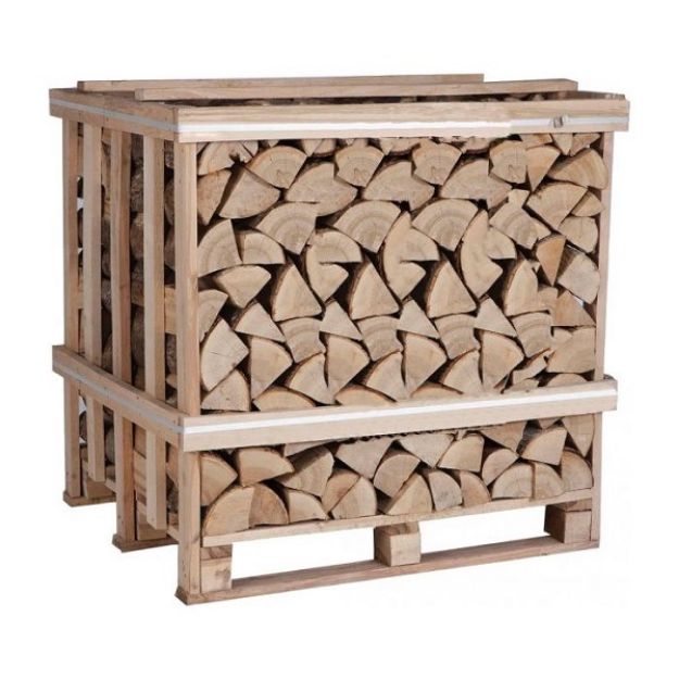 Picture of 400KG KILN DRIED ASH FIREWOOD CRATE 