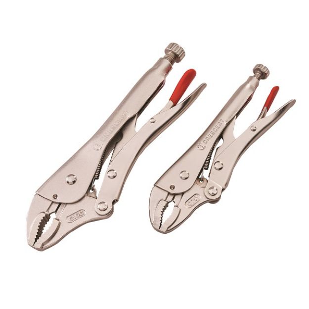 Picture of CRESCENT 2 PIECE LOCKING PLIER SET