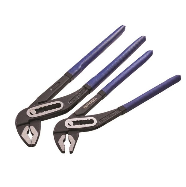 Picture of FAITHFULL WATERPUMP PLIER TWIN PACK 10" + 12"