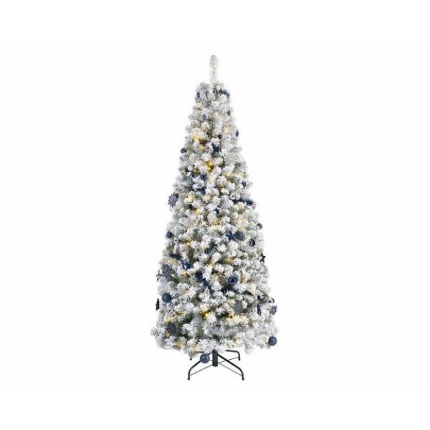 Picture of 6' SNOWY POP-UP PRE LIT TREE