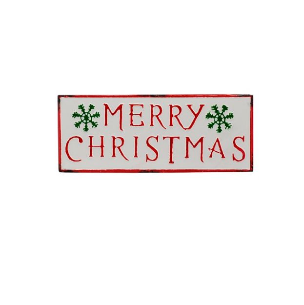 Picture of MERRY CHRISTMAS SIGN 57CM