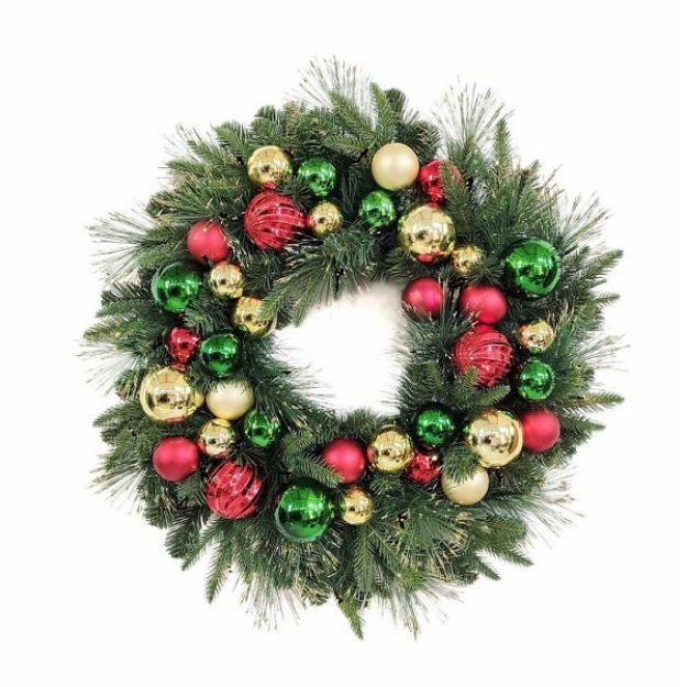 Picture of BOSK CHANTRY DECORATED WREATH - 70CM